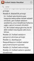 برنامه‌نما İnzibati Xətalar Məcəlləsi عکس از صفحه