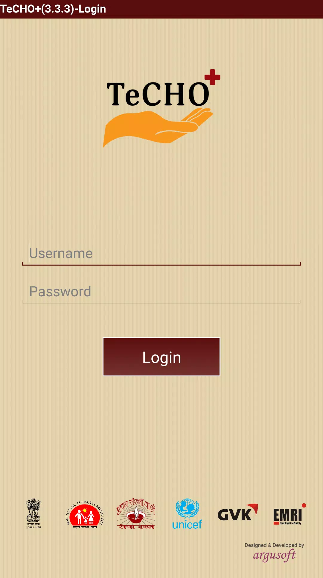 techo.gujarat.gov.in Login