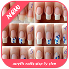 آیکون‌ Acrylic Nails Step By Step