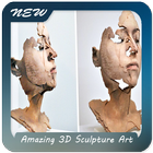 Amazing 3D Sculpture Art icône
