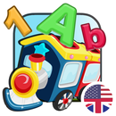 ABC School Train; Learn Letter and Numbers APK