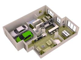 3D Kleine Haus Design Screenshot 3