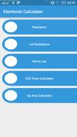 Electronic Calculator الملصق