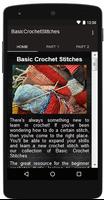 Crochet Stitches Basic Affiche