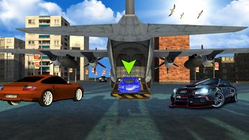 Airplane Car Transport Plan Drive Simulator 3D capture d'écran 3