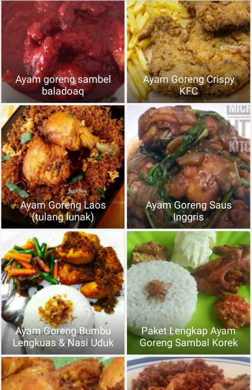 Resep Ayam Goreng Lengkap Für Android Apk Herunterladen