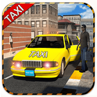 Real Taxi Driver 3D : City Taxi Cab Game simgesi