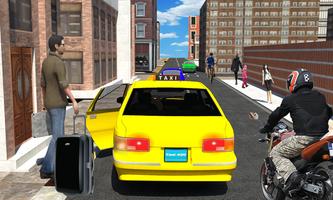 برنامه‌نما Real Taxi Driver 3D : City Taxi Cab Game عکس از صفحه