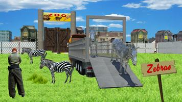 City Zoo Animal Transport 3D capture d'écran 2