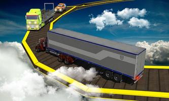 Impossible Truck tracks Drive: Mega Stunts capture d'écran 2