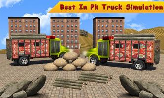 Pak Hill Truck Driver 3D Simulator capture d'écran 1