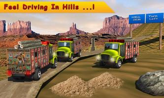 Pak Hill Truck Driver 3D Simulator capture d'écran 2