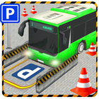 Stadtbus Parkplatz 3D Simulator Zeichen