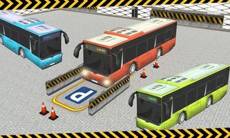 Stadtbus Parkplatz 3D Simulator Plakat