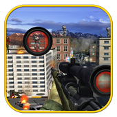 FPS US Commando Sniper Gun Action Shooting icon