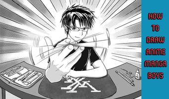 How to Draw Anime Manga Boys capture d'écran 3