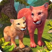 Mountain Lion Family Sim আইকন