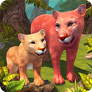 Mountain Lion Family Sim : Ani APK