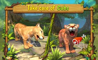 برنامه‌نما Mountain Lion Family Sim عکس از صفحه