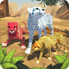 Cheetah Family Animal Sim आइकन