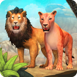 Lion Family Sim Online icône