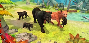 Panther Family Sim Online - Animal Simulator