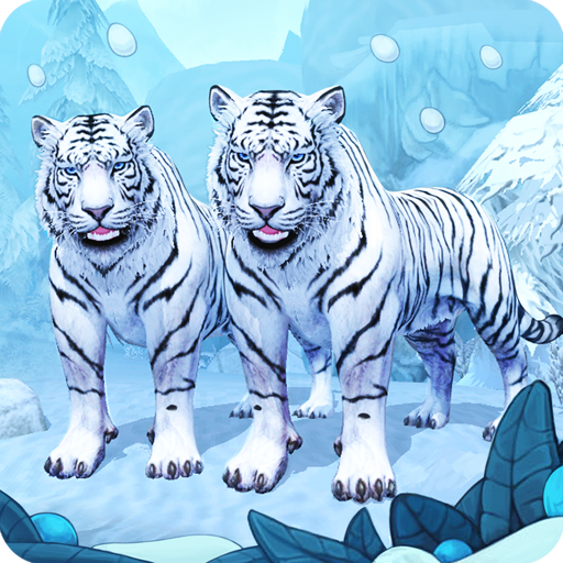 White Tiger Family Sim: Animal