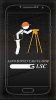 Land & Survey Area Calculator Affiche