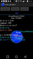 Circle calculator স্ক্রিনশট 3