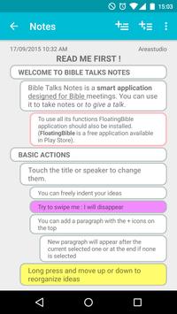 Bible Talks Notes Screenshot 2