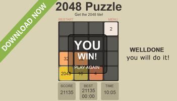 2048 Puzzle capture d'écran 3