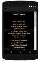 Aretha Franklin Best Lyrics capture d'écran 1