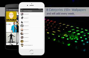 برنامه‌نما Eminem Wallpapers عکس از صفحه