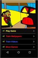 Train Traffic Control Games plakat