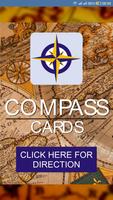 Compass Cards Affiche