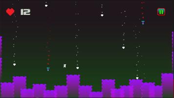 White Winner - Pixel Jump Arcade Game capture d'écran 2