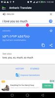 Amharic translate(አማርኛ መተርጎሚያ) screenshot 2