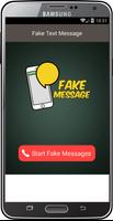 Fake sms text messages Affiche
