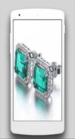 Diamond earrings постер