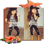 Baby Girl Fashion 아이콘