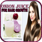 Onion Juice For Hair Growth icône