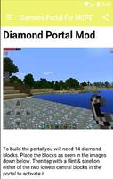 Diamond Portal For MCPE$ capture d'écran 1