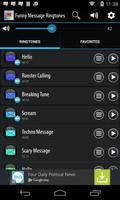 Funny Message Ringtones screenshot 1
