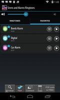 برنامه‌نما Sirens and Alarms Ringtones عکس از صفحه