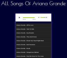 Canções cheias de Ariana Grande Cartaz