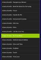 Full Songs Of Ariana Grande capture d'écran 1