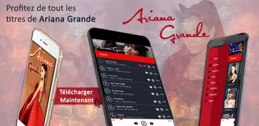 Ariana Grande : titres, paroles,..sans internet