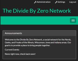 Divide By Zero Network poster