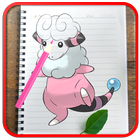 How to Draw Pokemon Johto biểu tượng