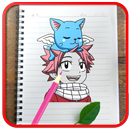 Learn How to Draw All Fairy Tail APK